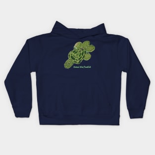 Kenai turtle1 Kids Hoodie